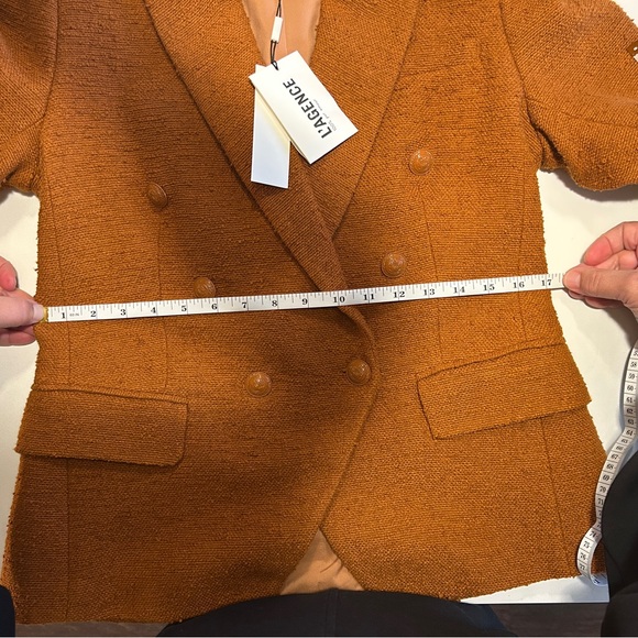 L’AGENCE Kenzie Tweed Blazer - NWT - Picture 14 of 15